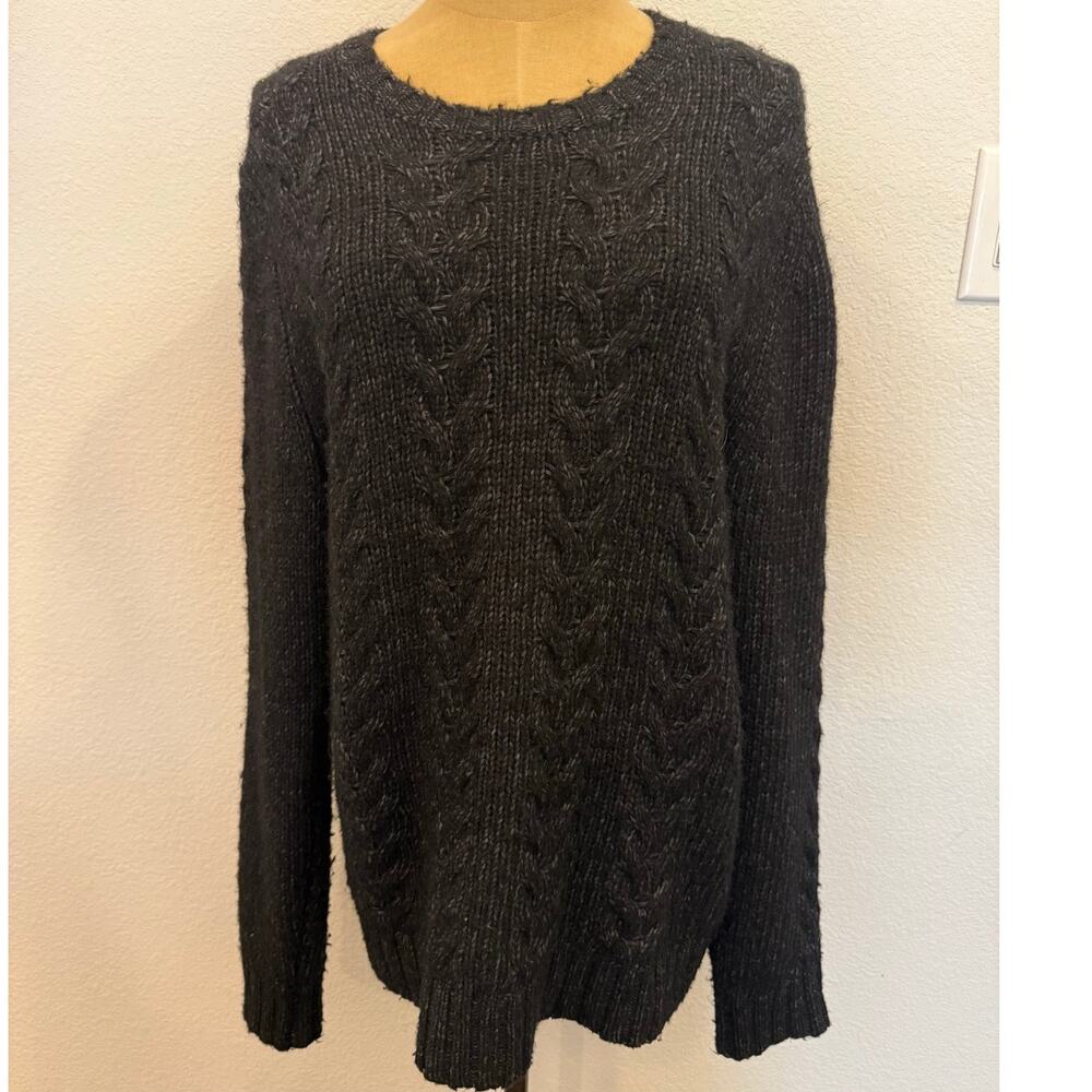 Banana Republic Women’s Italian Yarn Navy Knit Sweater Top Shirt M
